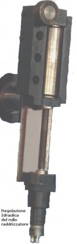 PBH 60 idraulica a tre rulli motorizzati doppia regolazione indipendente  